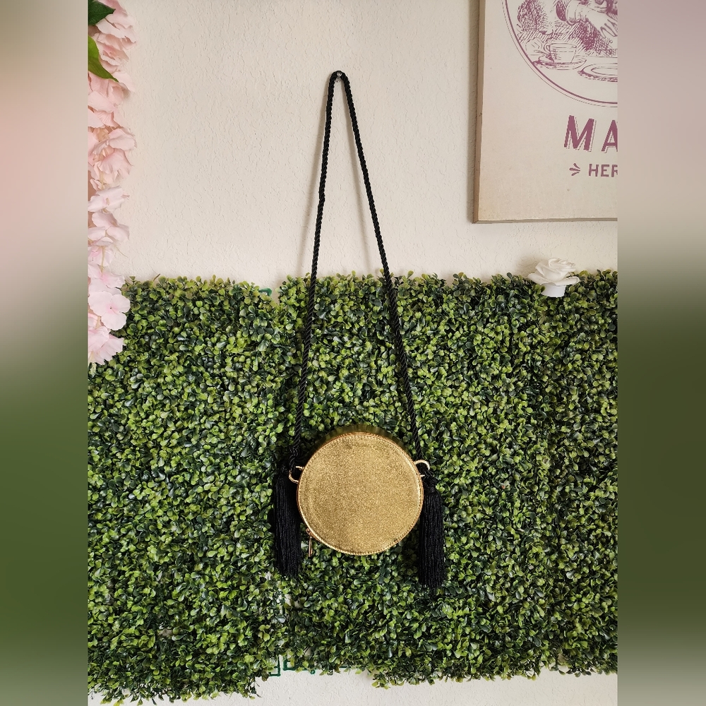 Tassel Gold Crossbody